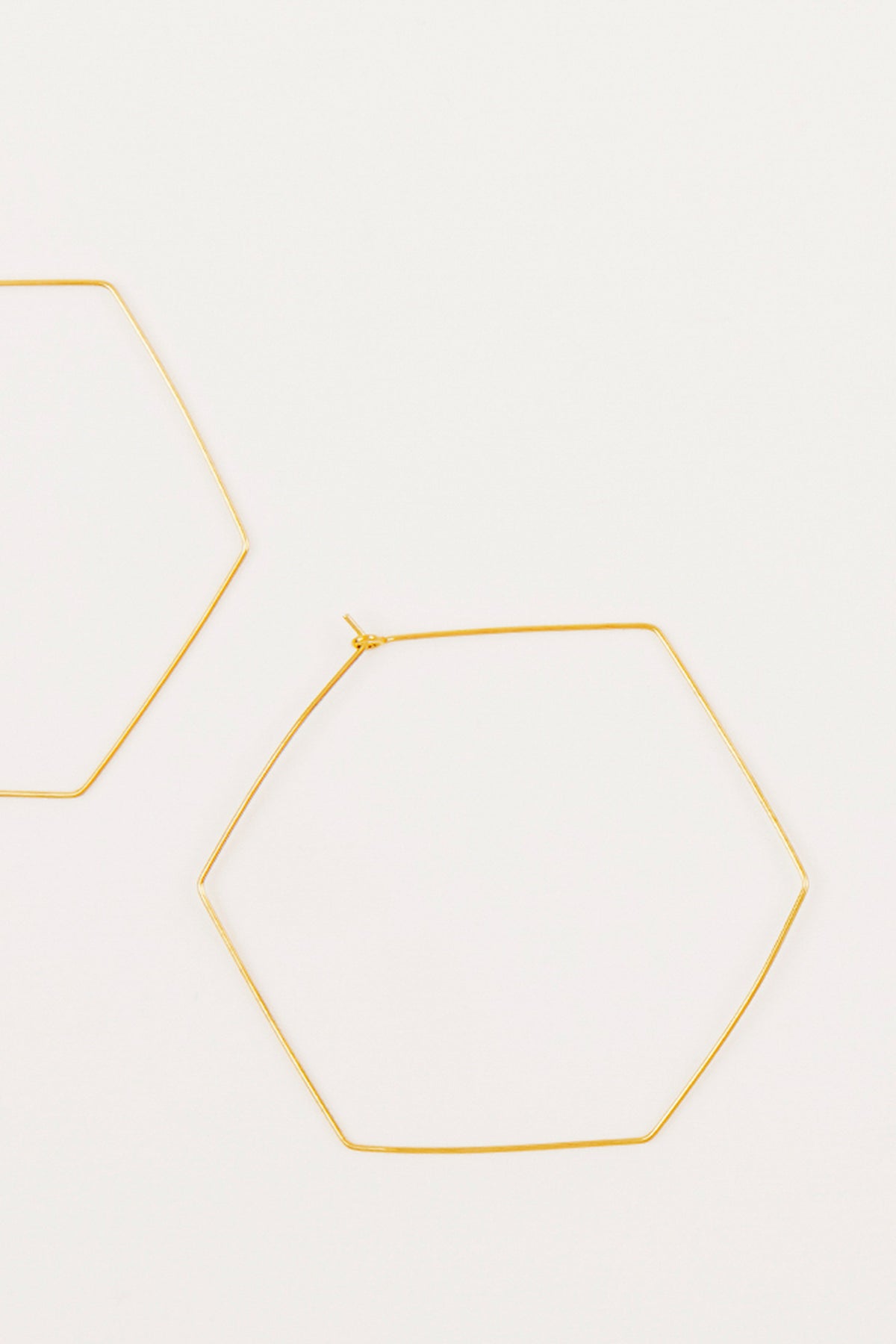 Altiplano Large Hex Hoops