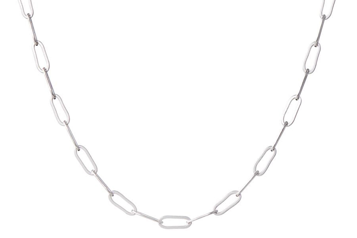 Baleen Solo Necklace - Silver