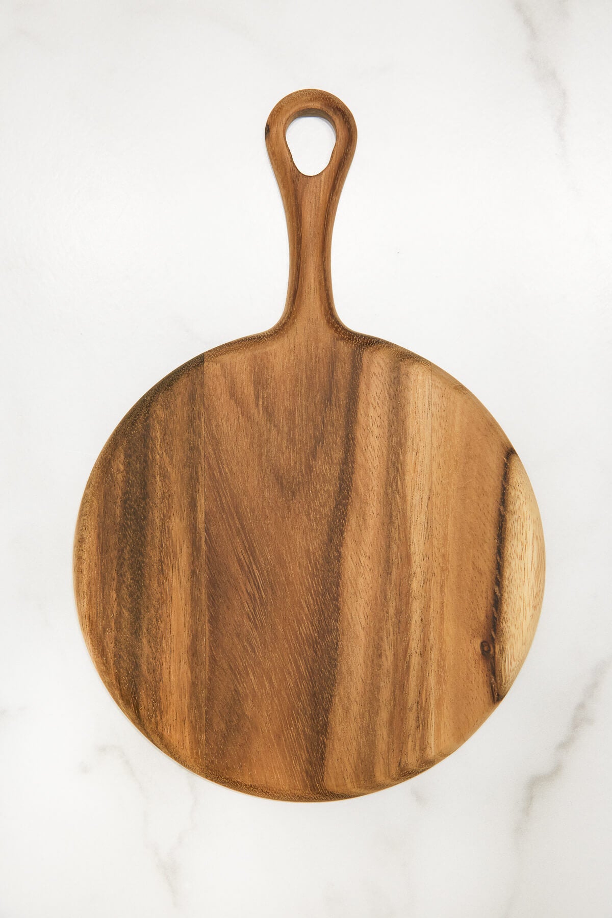 Be Home Acacia Round Board with Short Handle