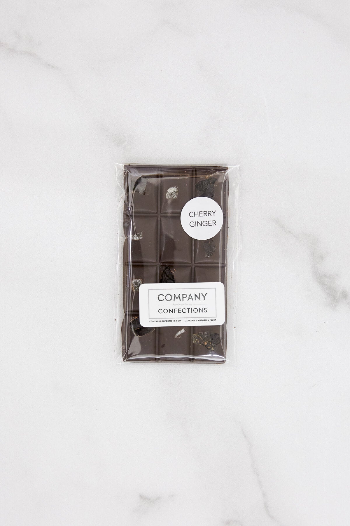 Company Confections Cherry Ginger Dark Chocolate Bar
