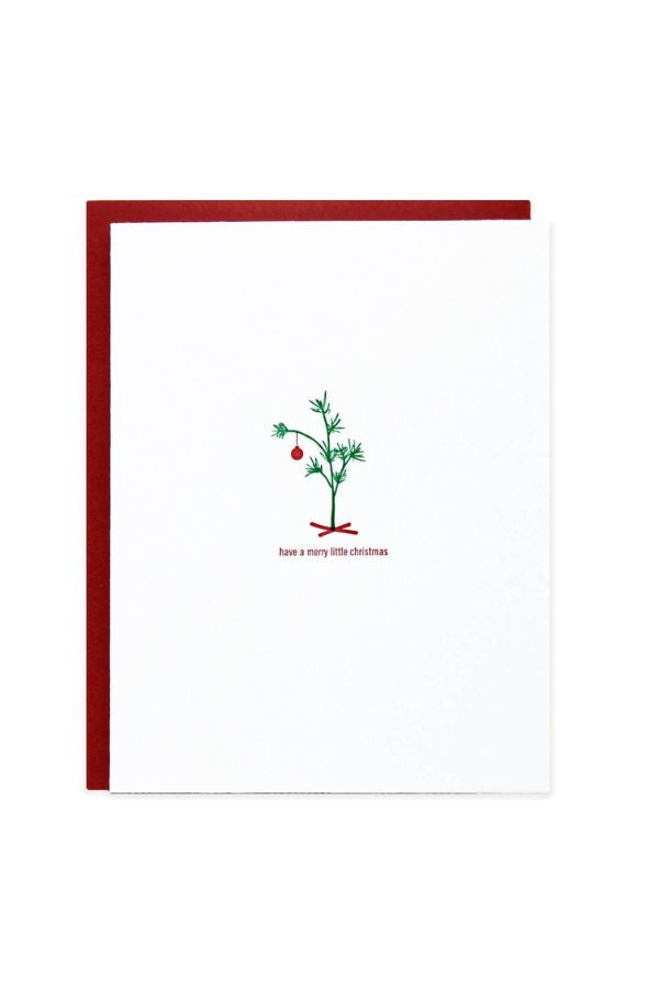 Ramona &amp; Ruth Merry Little Christmas Tree Card