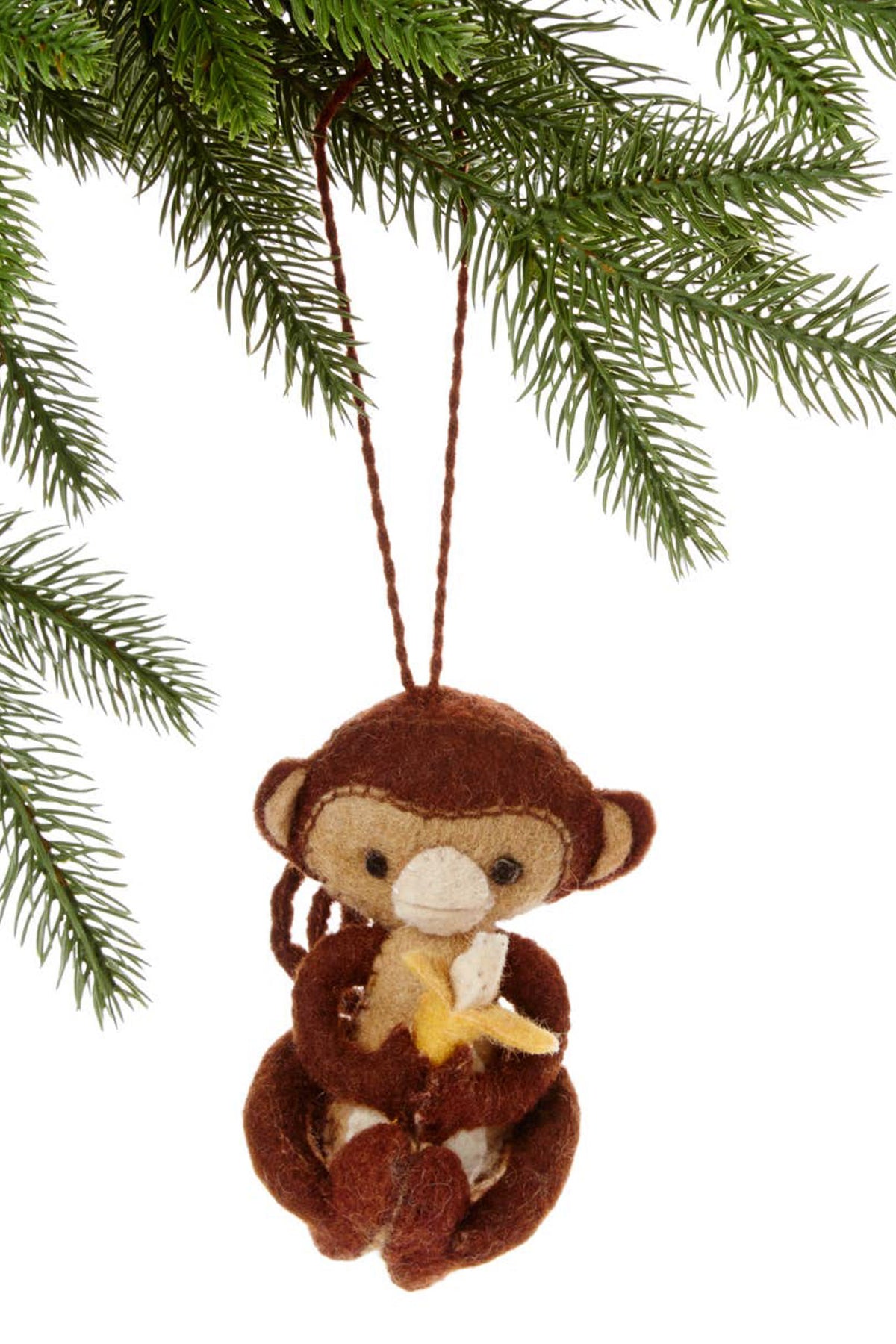 Silk Road Bazaar Monkey Ornament