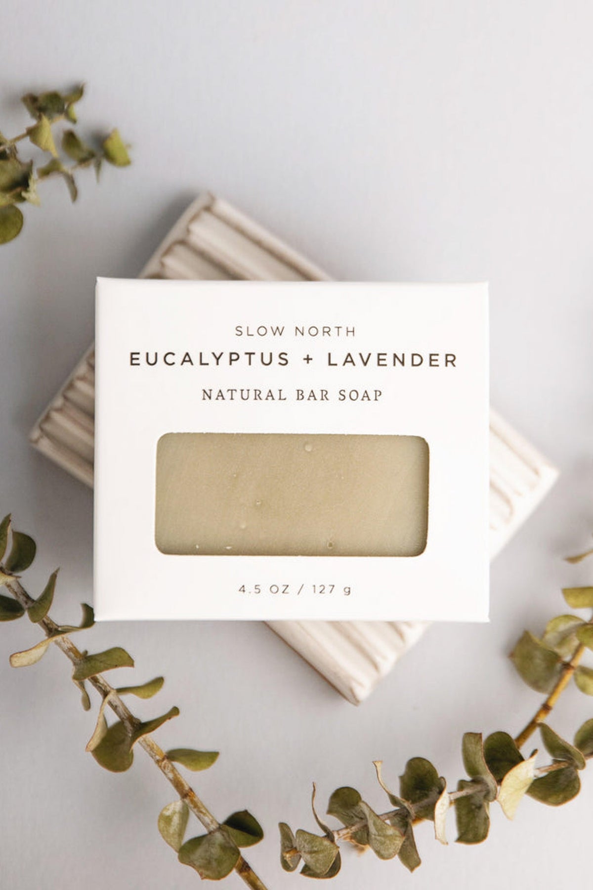 Slow North Eucalyptus + Lavender Natural Bar Soap