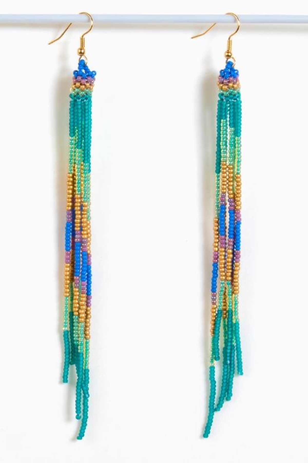 Altiplano Beaded Fringe Duster Earrings