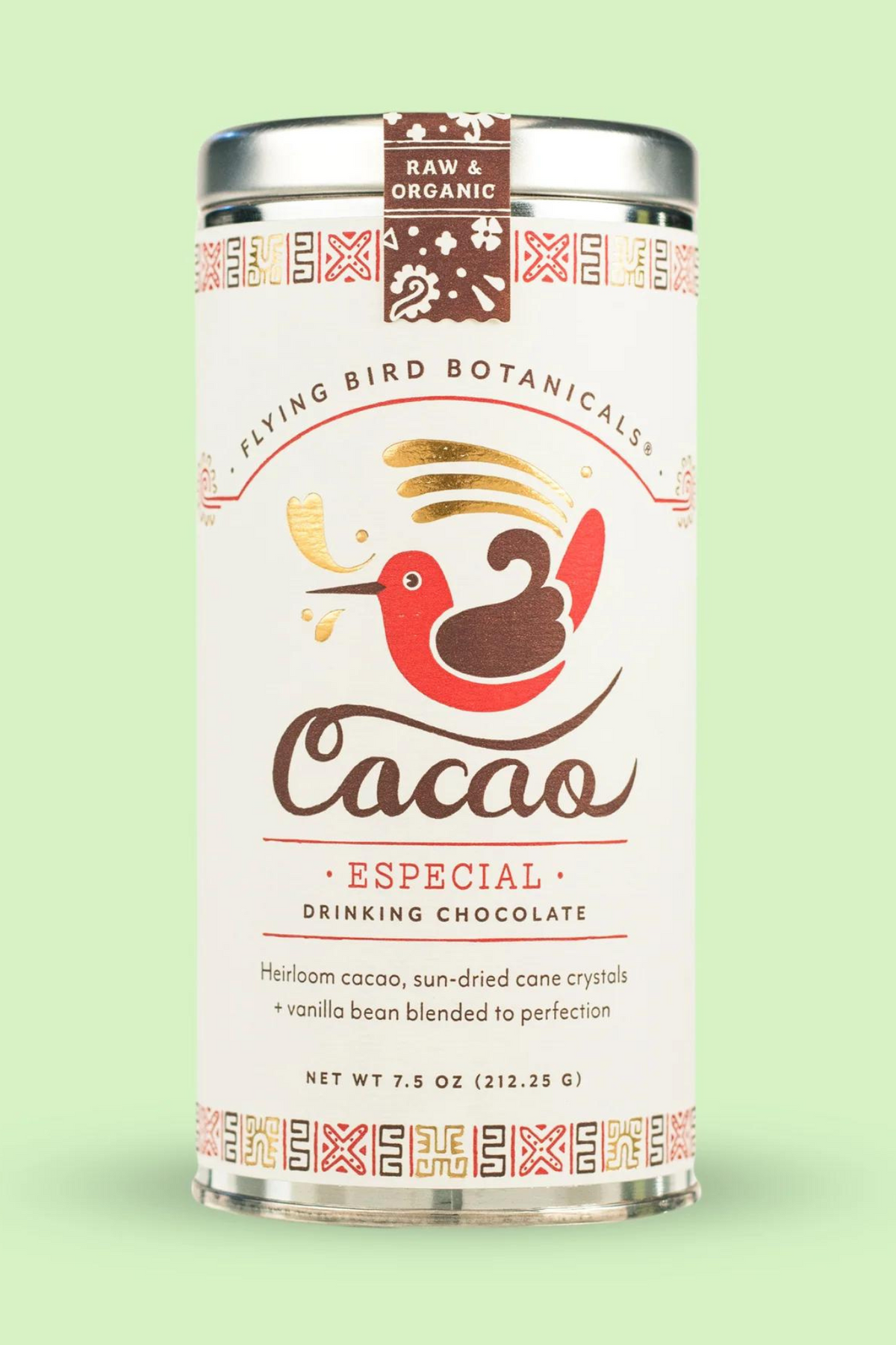 Flying Bird Botanicals Cacao Especial Drinking Chocolate