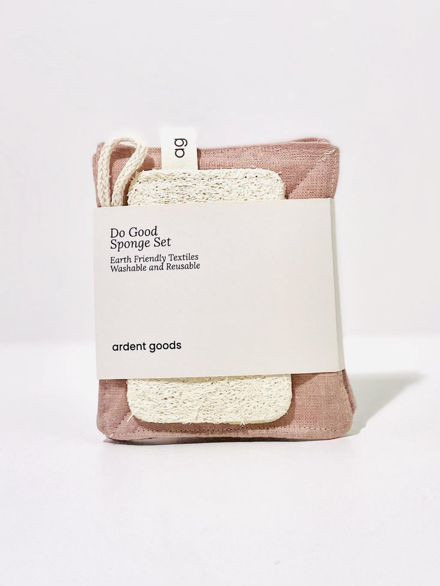 ardent goods Eco Linen Sponge Set of 3