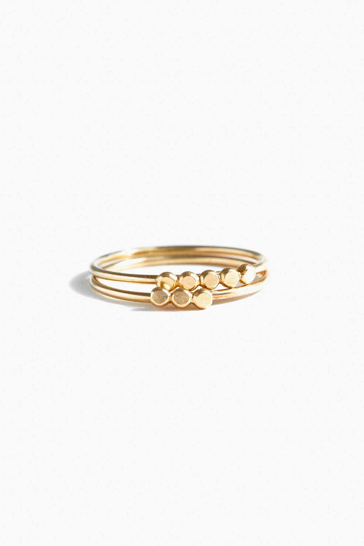 ABLE Selma Five Dot Stacking Ring