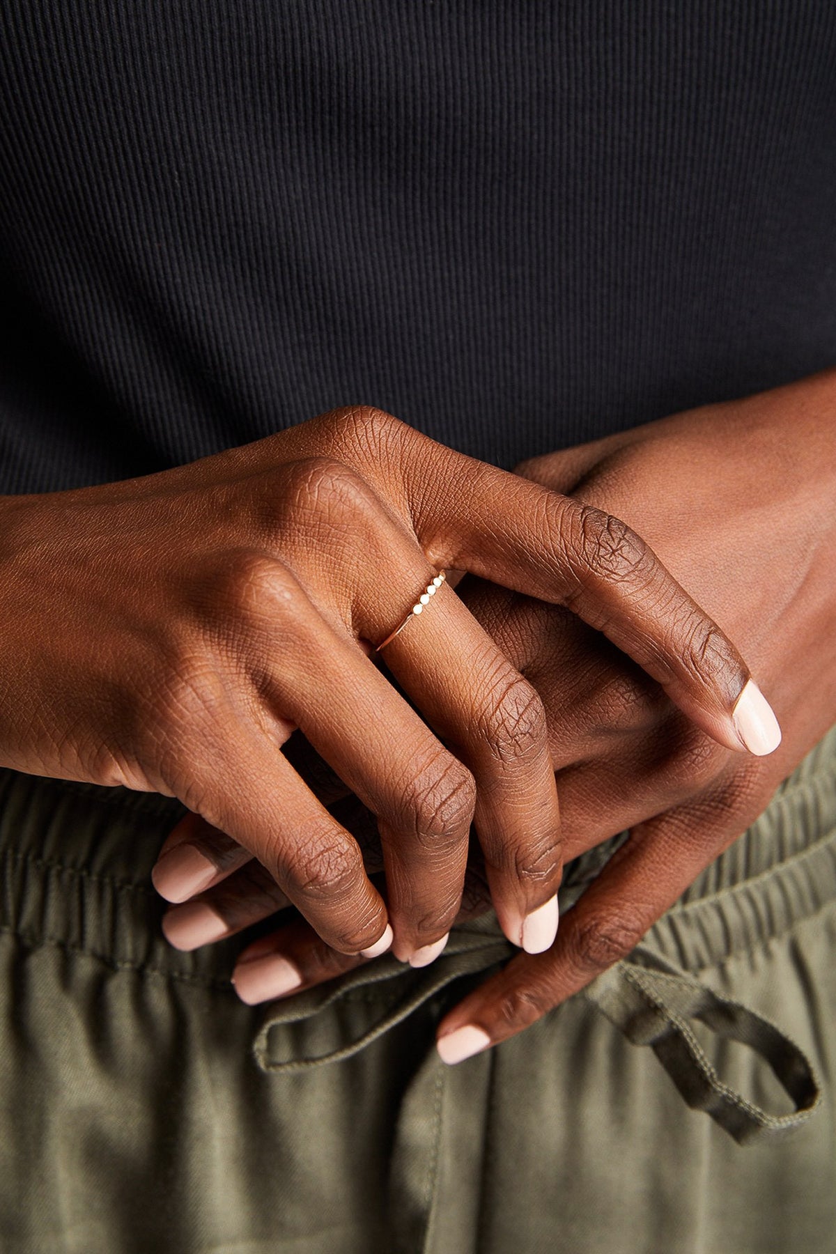 ABLE Selma Five Dot Stacking Ring