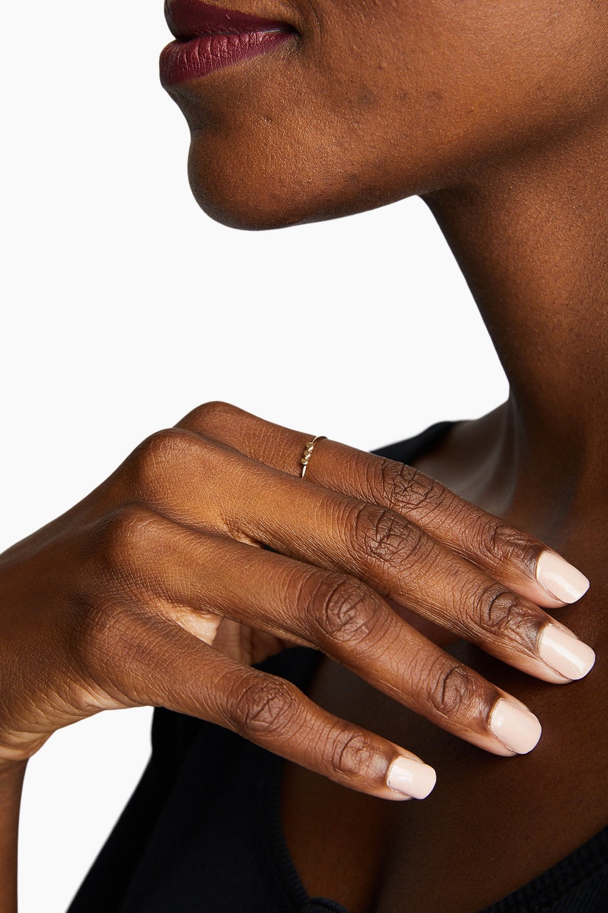 ABLE Selma Five Dot Stacking Ring