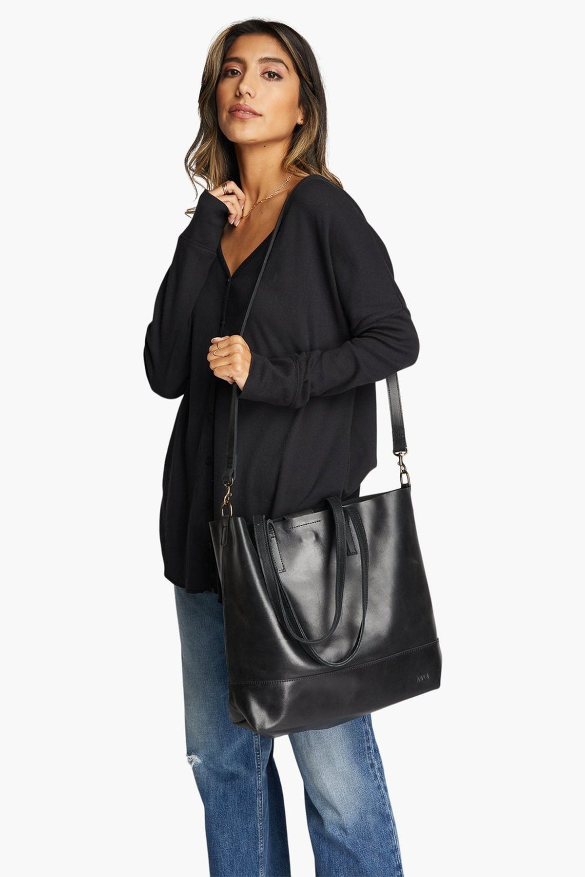 Able abera crossbody tote online