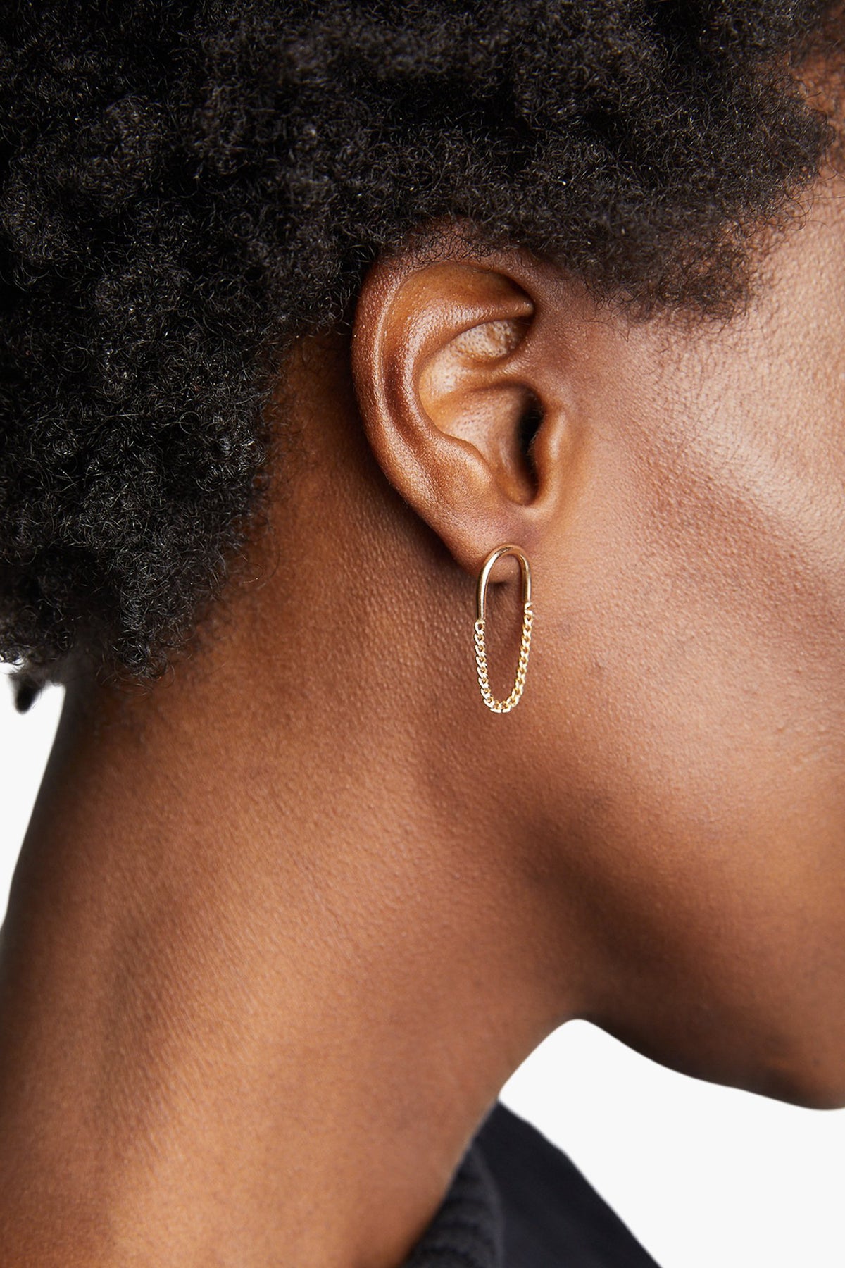 ABLE Arc Chain Earrings
