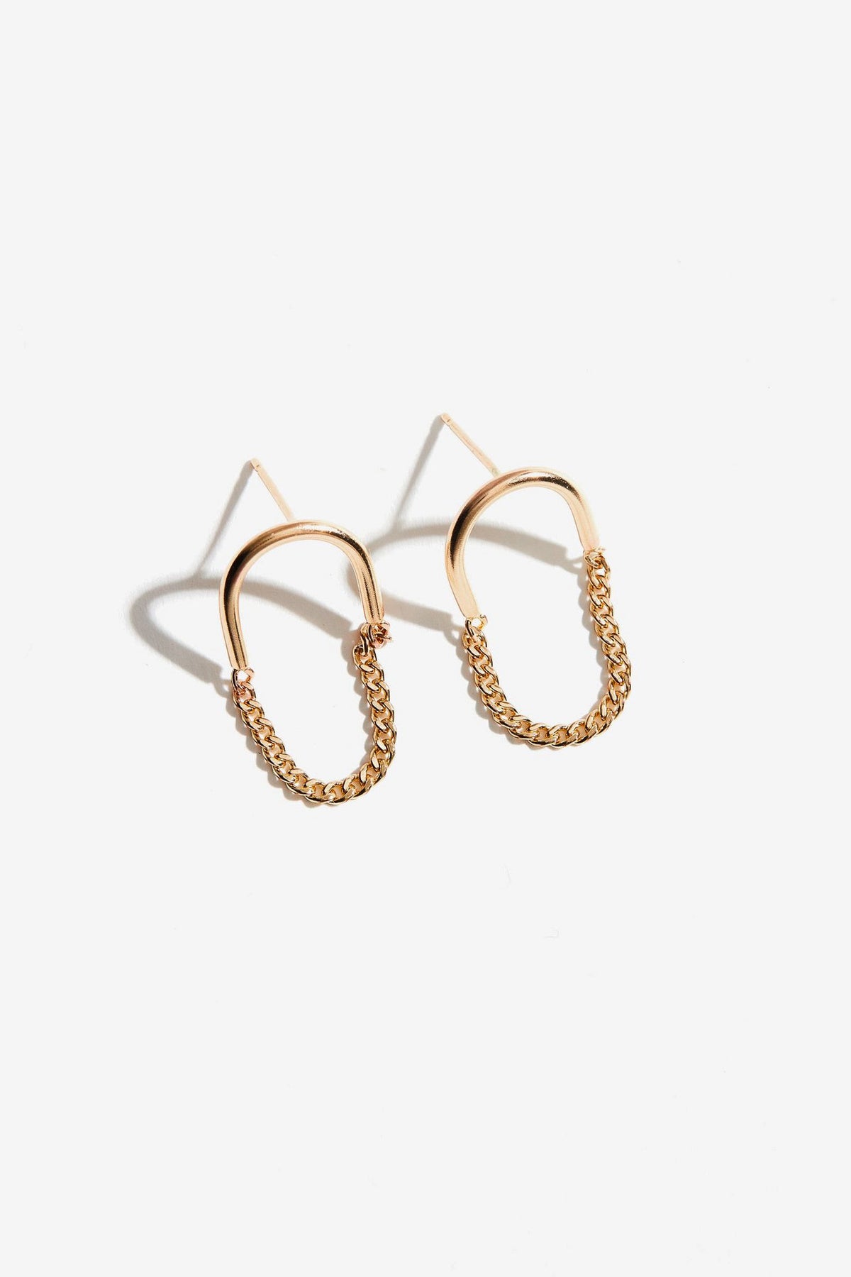 ABLE Arc Chain Earrings