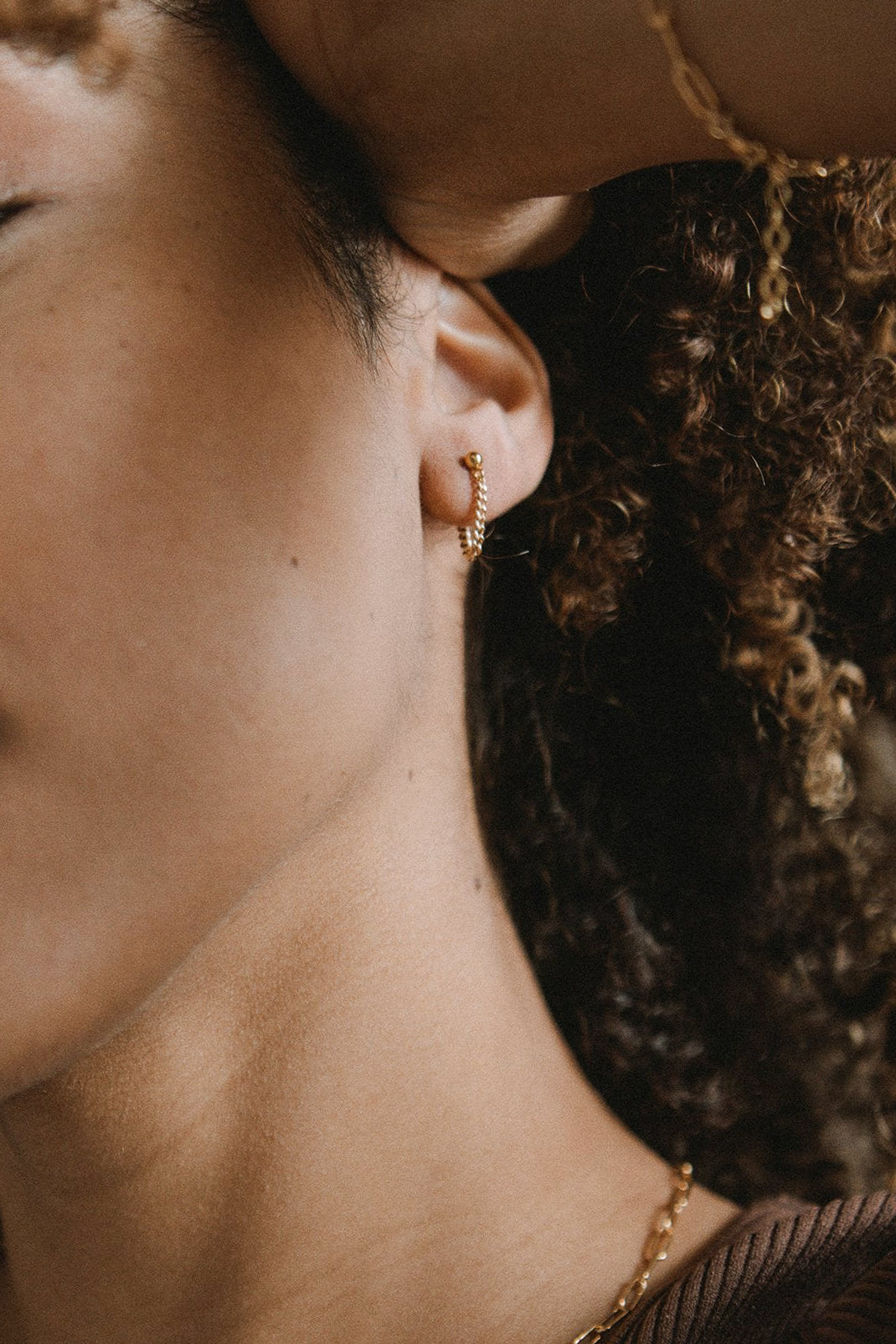 ABLE Curb Chain Earring