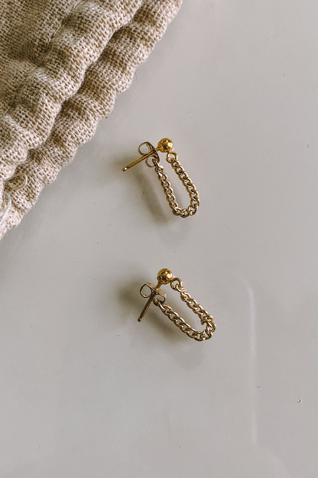 ABLE Curb Chain Earring