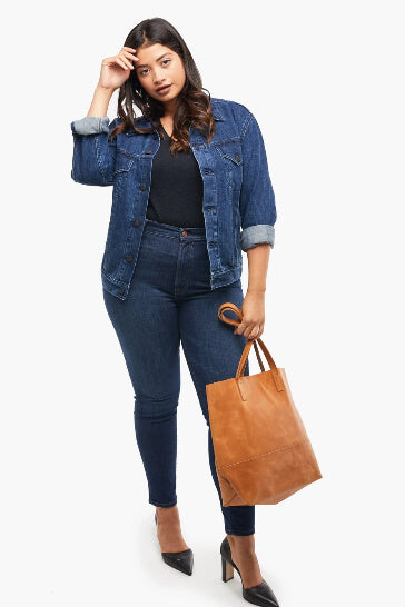 ABLE Mamuye Classic Tote in Cognac
