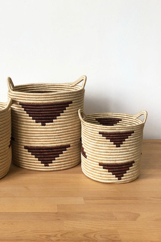 Amsha Brick Triangle Storage Basket