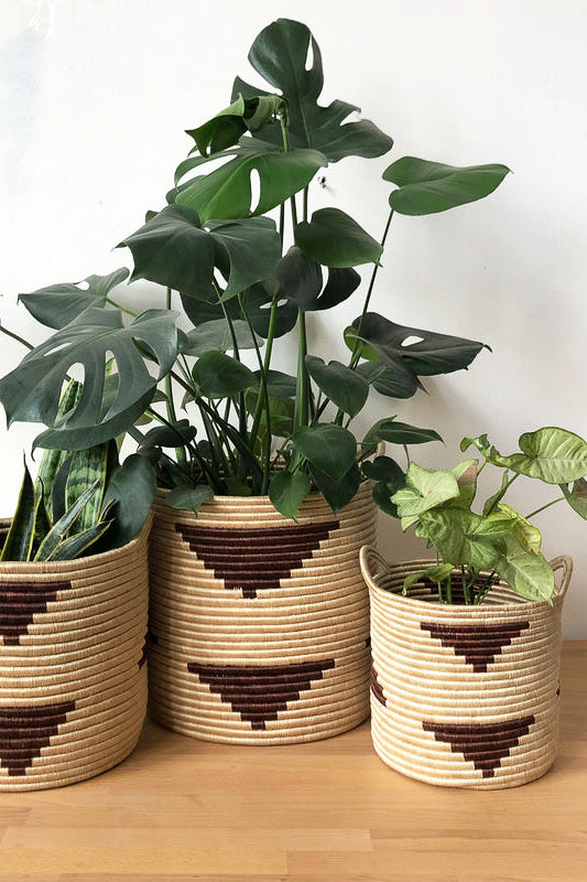 Amsha Brick Triangle Storage Basket