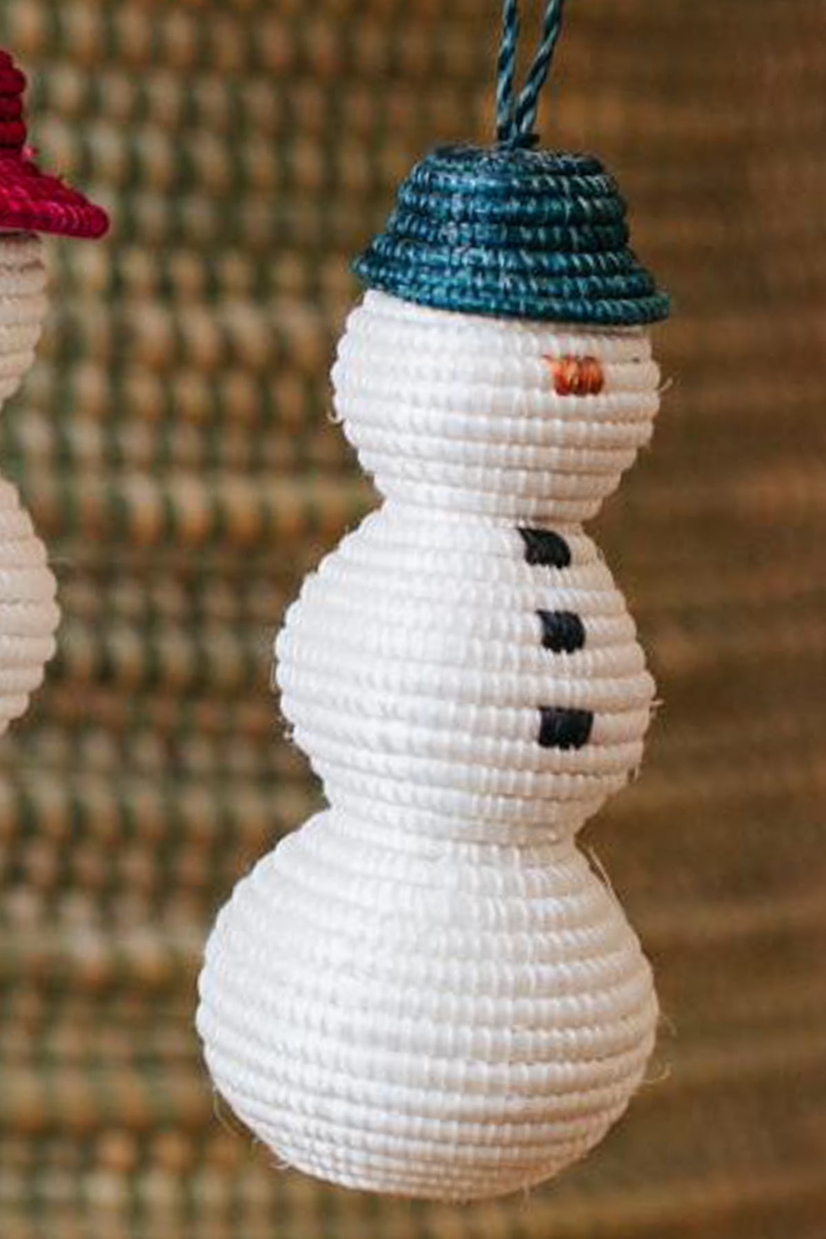 Amsha Snowman Ornament