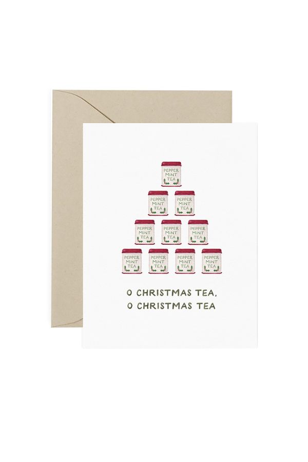 Amy Zhang O Christmas Tea Holiday Card
