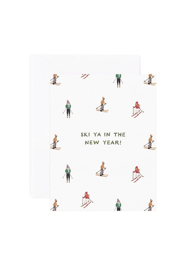 Amy Zhang Ski Ya New Years Holiday Card