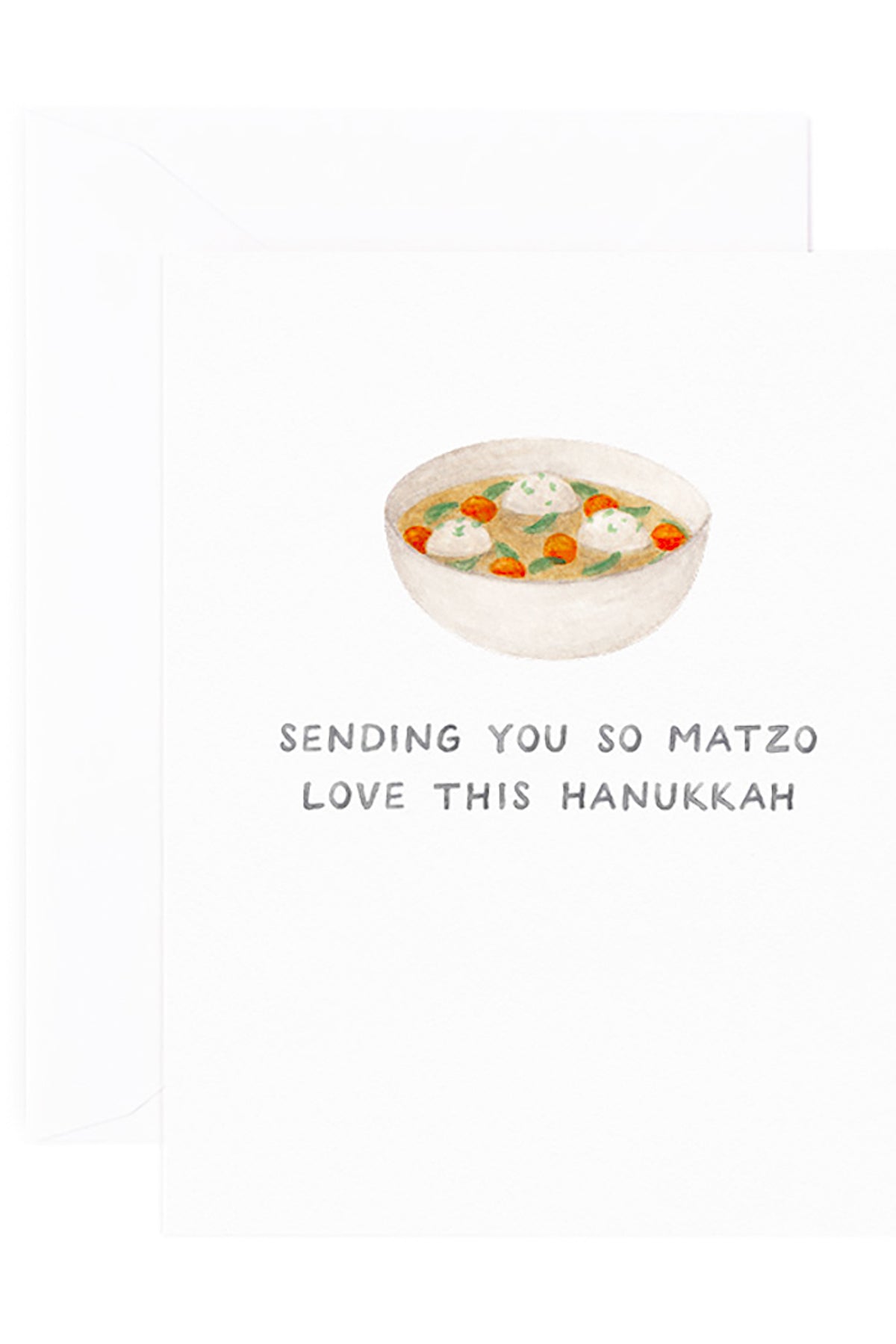 Amy Zhang So Matzo Love Hanukkah Card