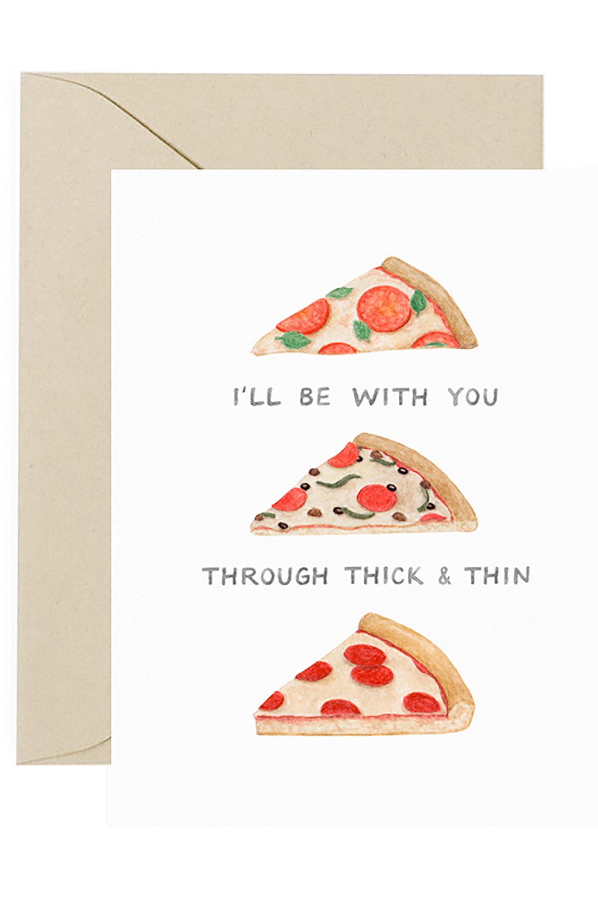 Amy Zhang Thick and Thin Friendship Card