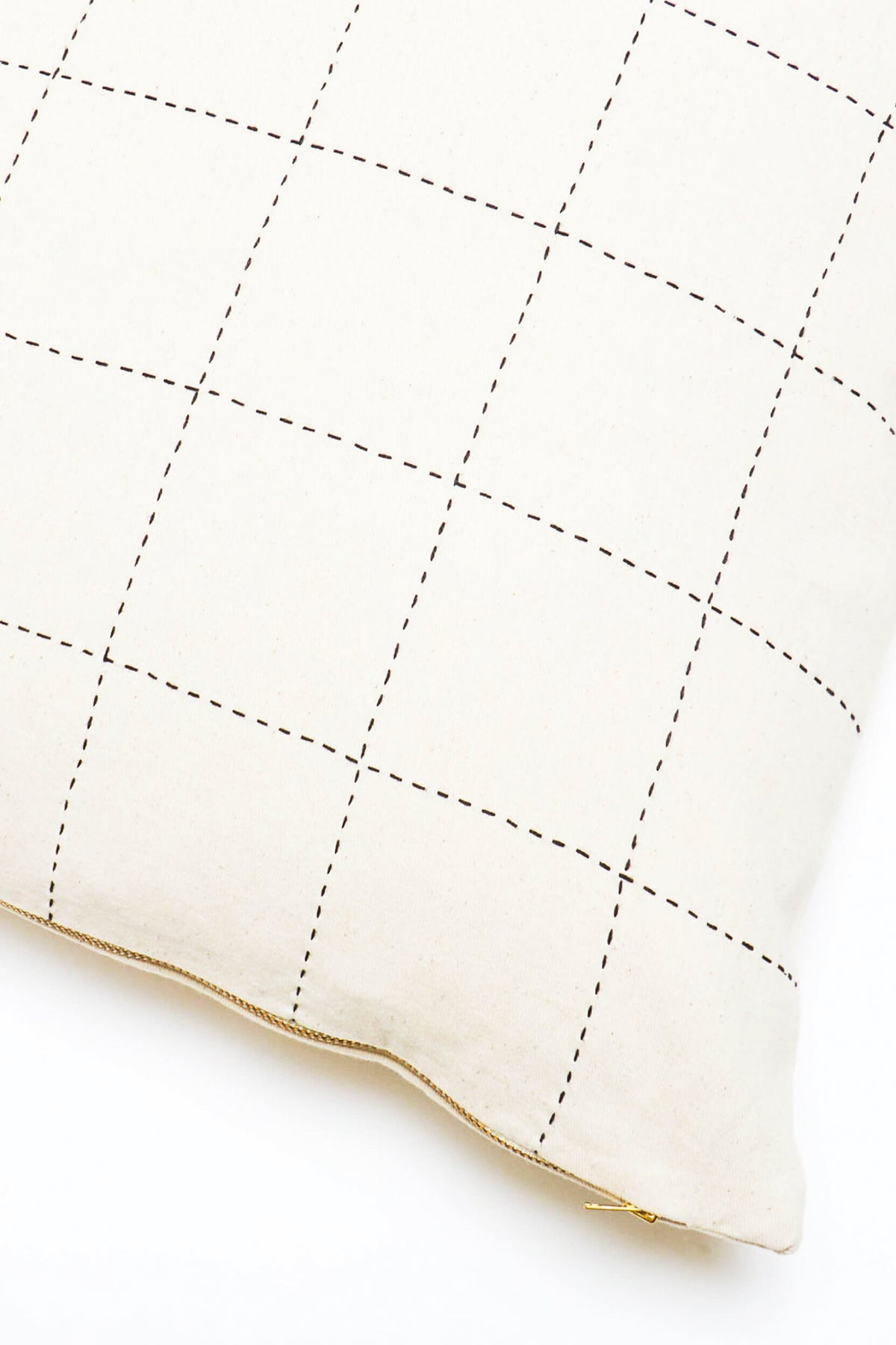 Anchal Project Medium Bone Grid Stitch Pillow Cover