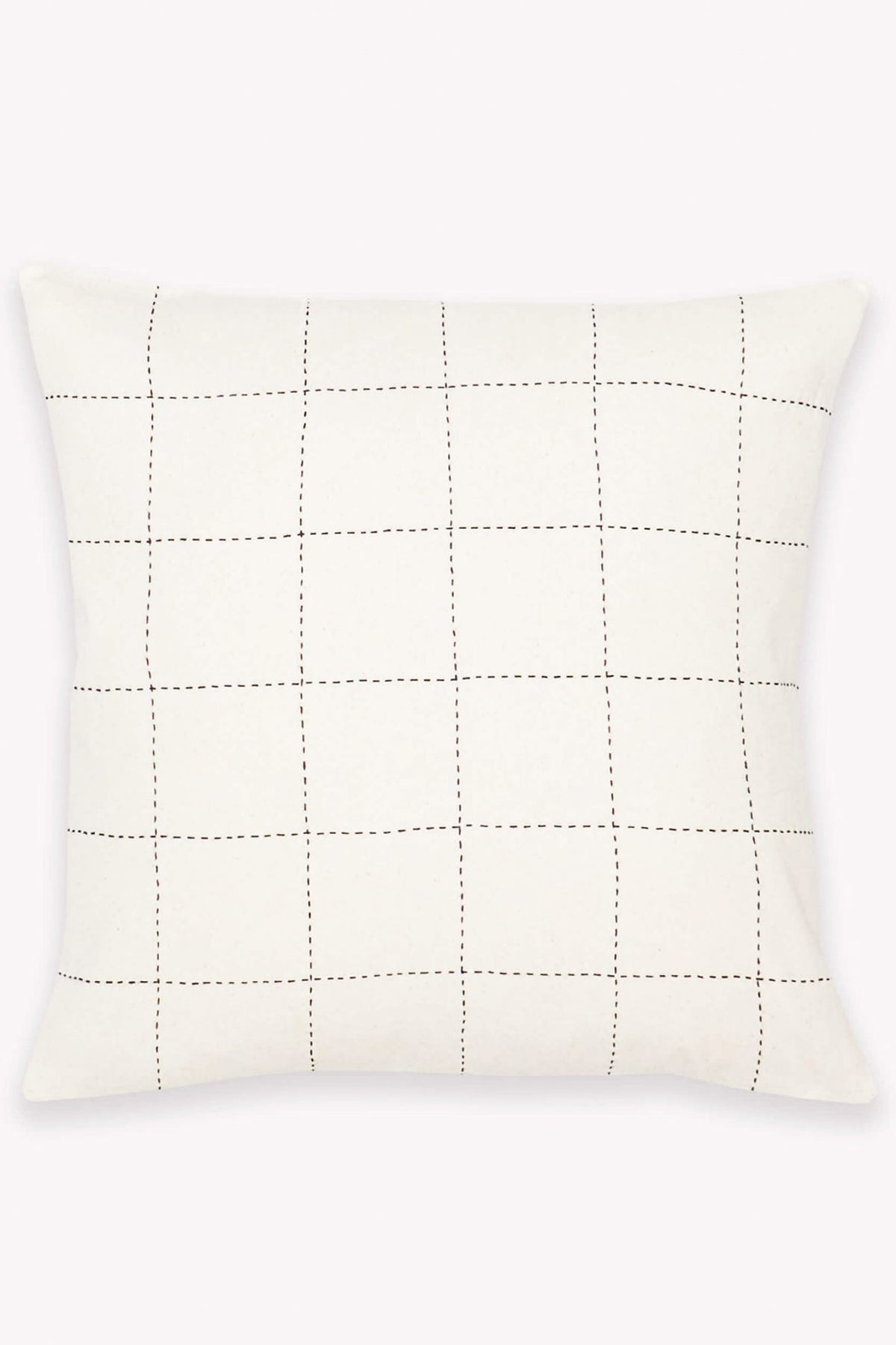 Anchal Project Medium Bone Grid Stitch Pillow Cover