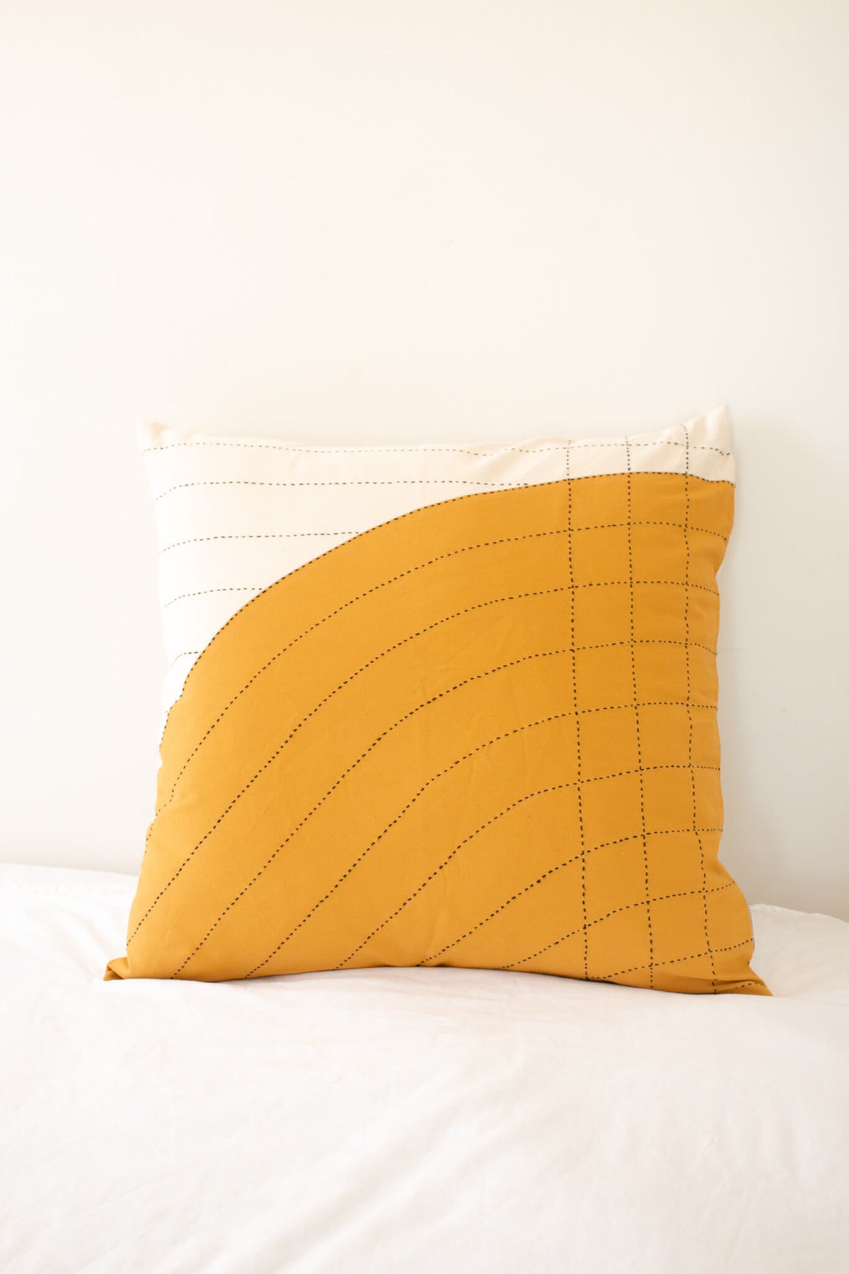 Anchal Project Curve Throw Pillow Cover
