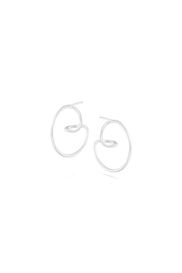 Baleen Ceres Earrings - Silver