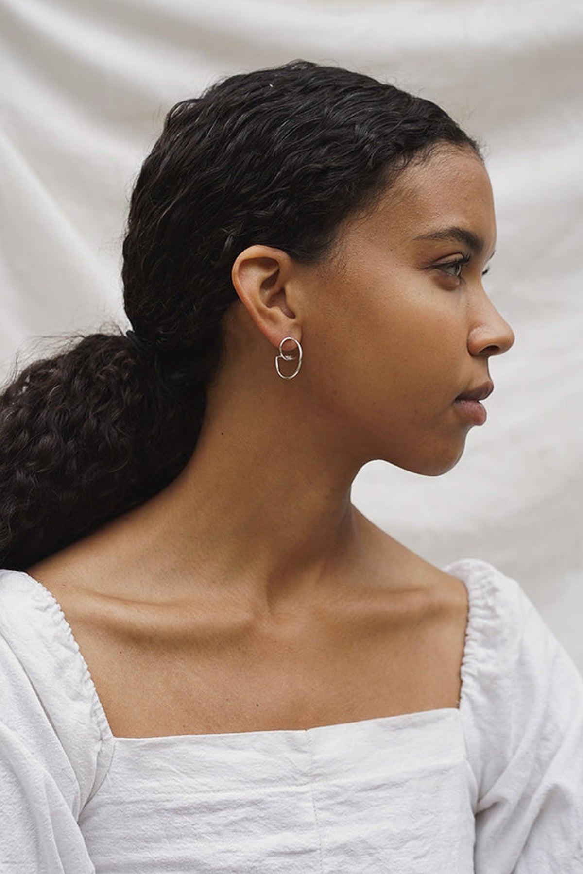 Baleen Ceres Earrings - Silver