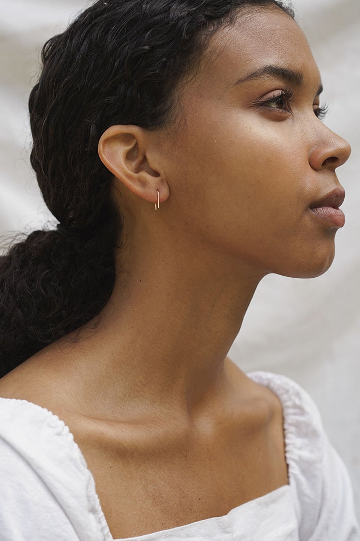 Baleen U-Shaped Earrings