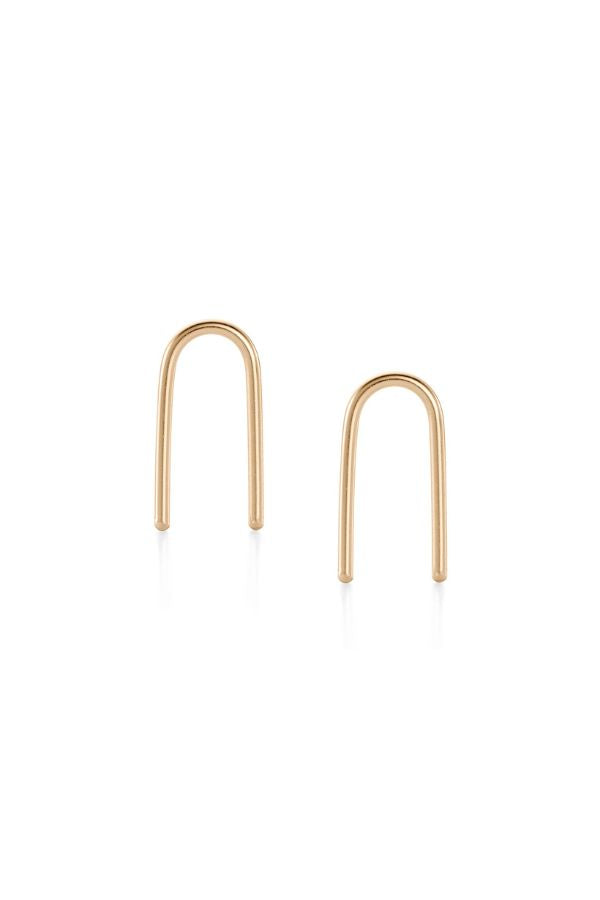 Baleen U-Shaped Earrings