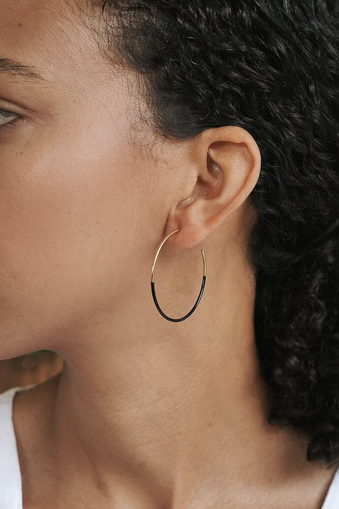 Baleen Dipped Leen Hoops