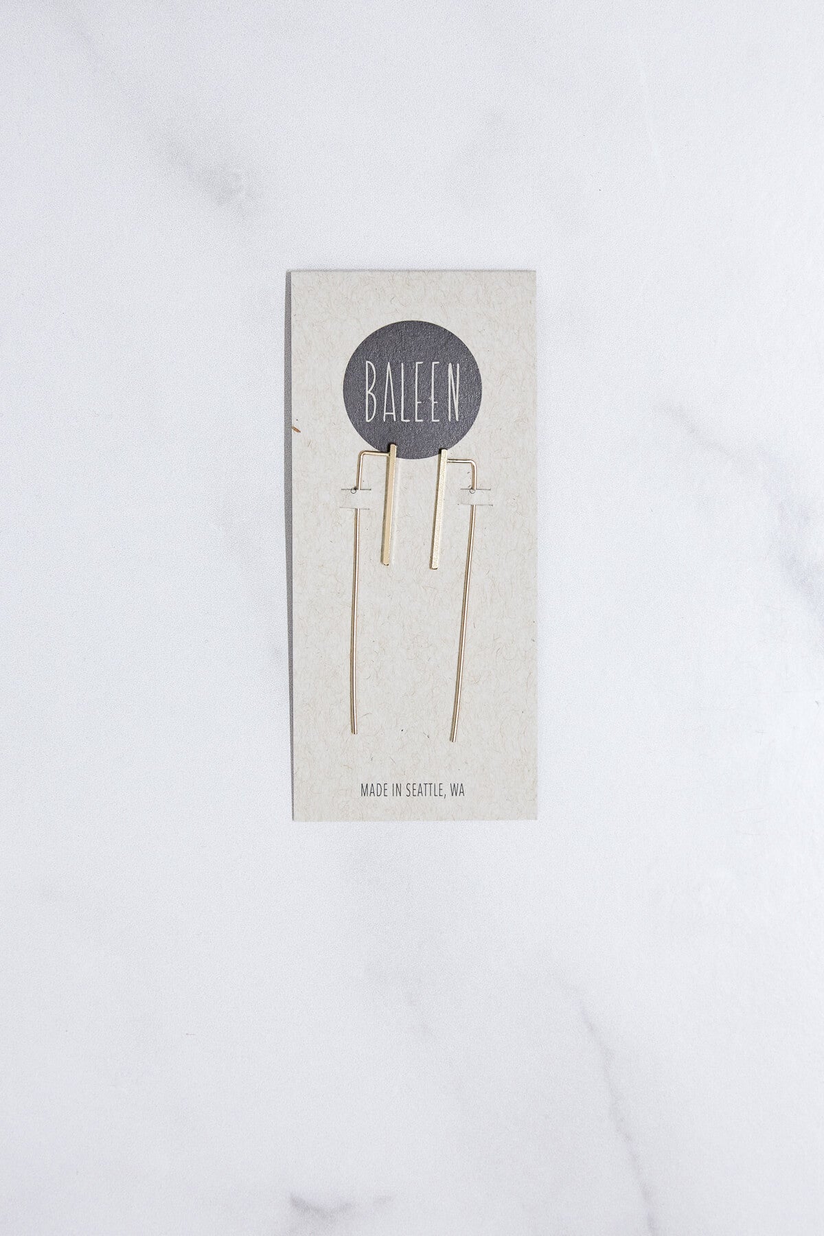 Baleen Long Tail Earrings