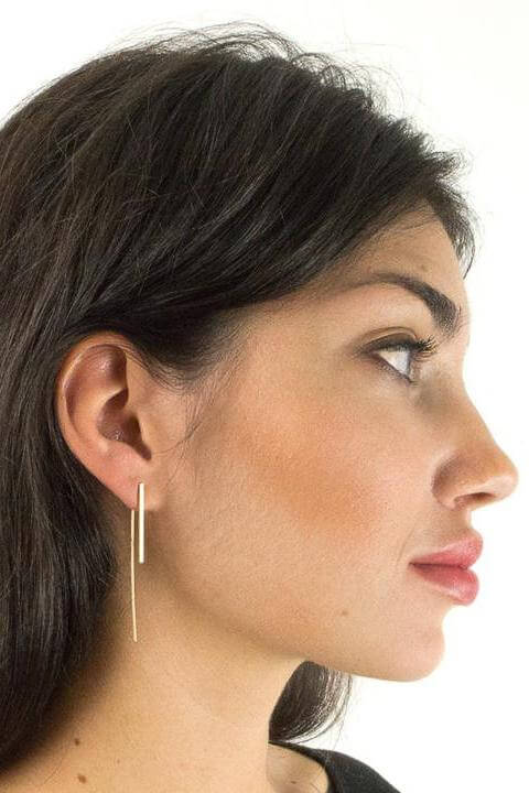 Baleen Long Tail Earrings
