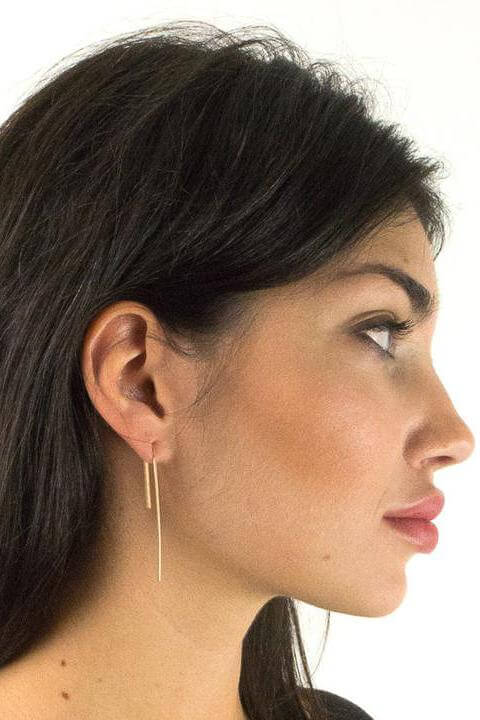 Baleen Long Tail Earrings