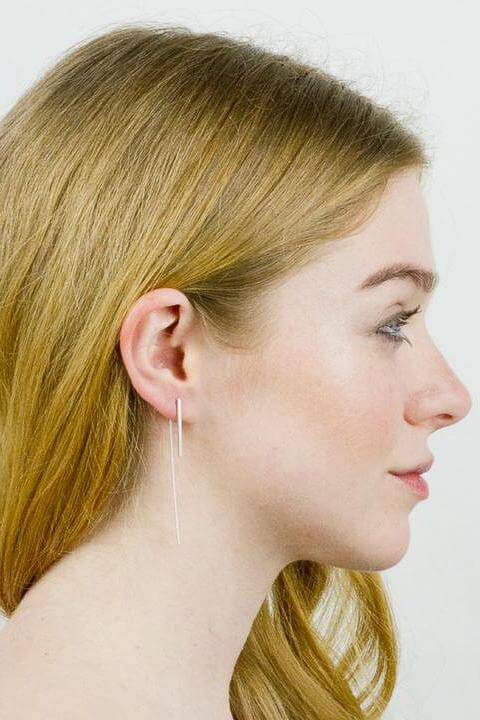 Baleen Long Tail Earrings