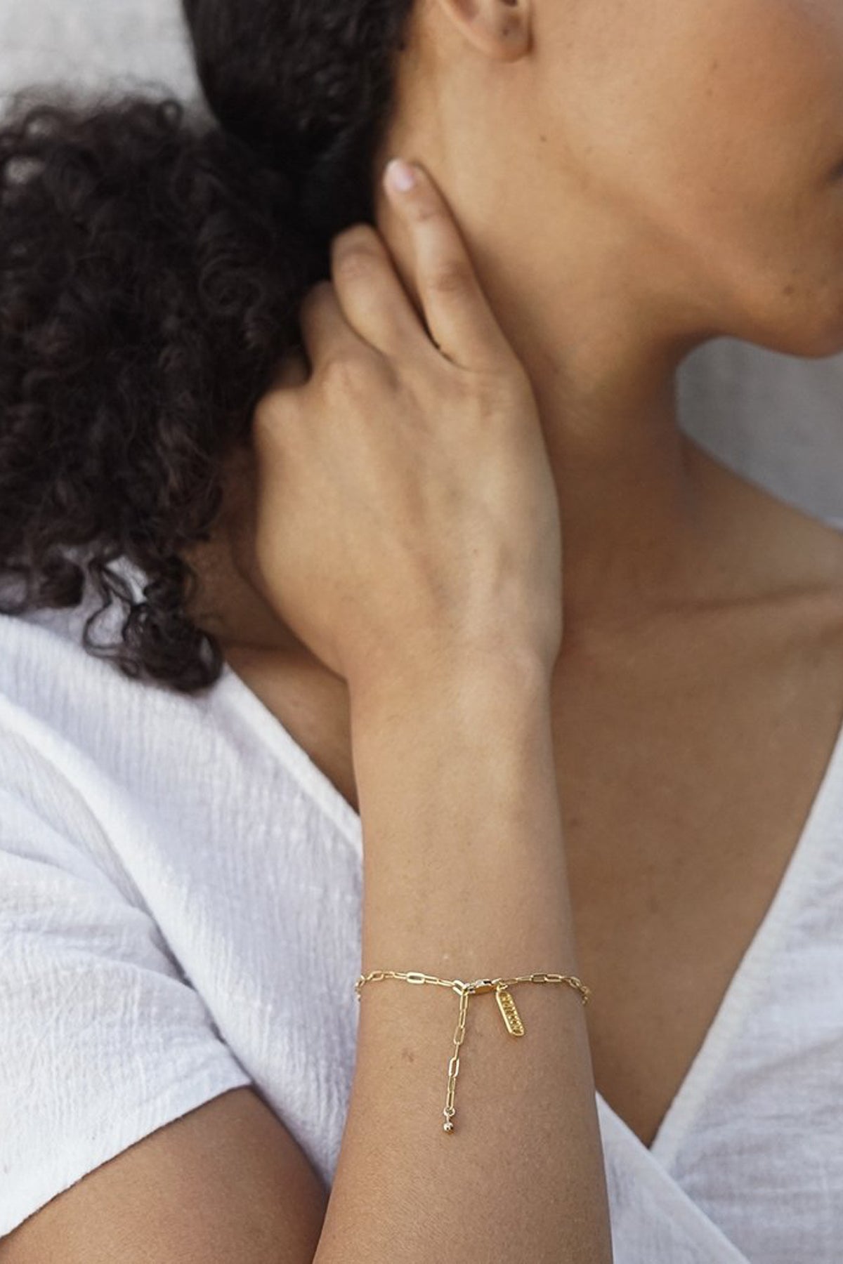 Baleen Solo Bracelet - Gold