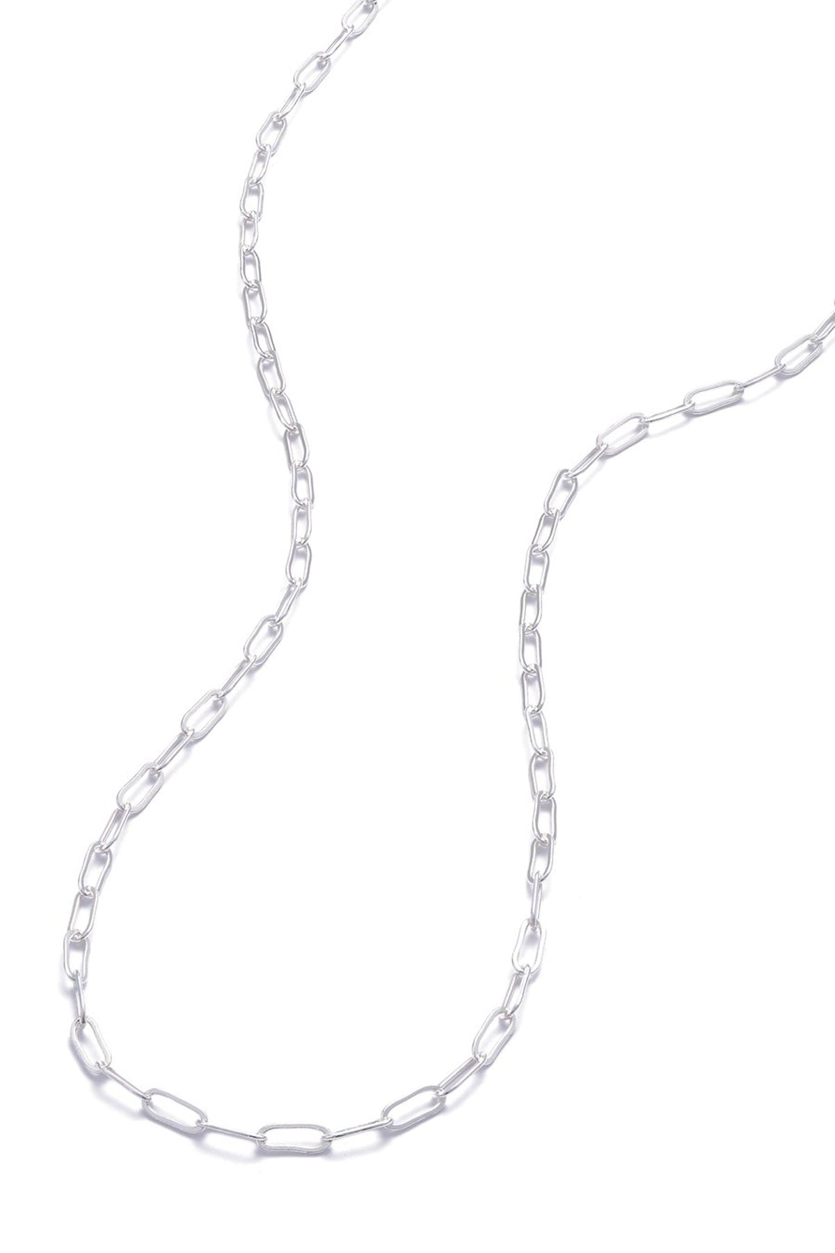 Baleen Solo Necklace - Silver