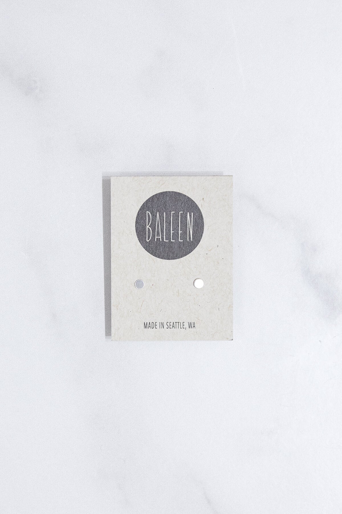 Baleen Teeny Tiny Circle Studs