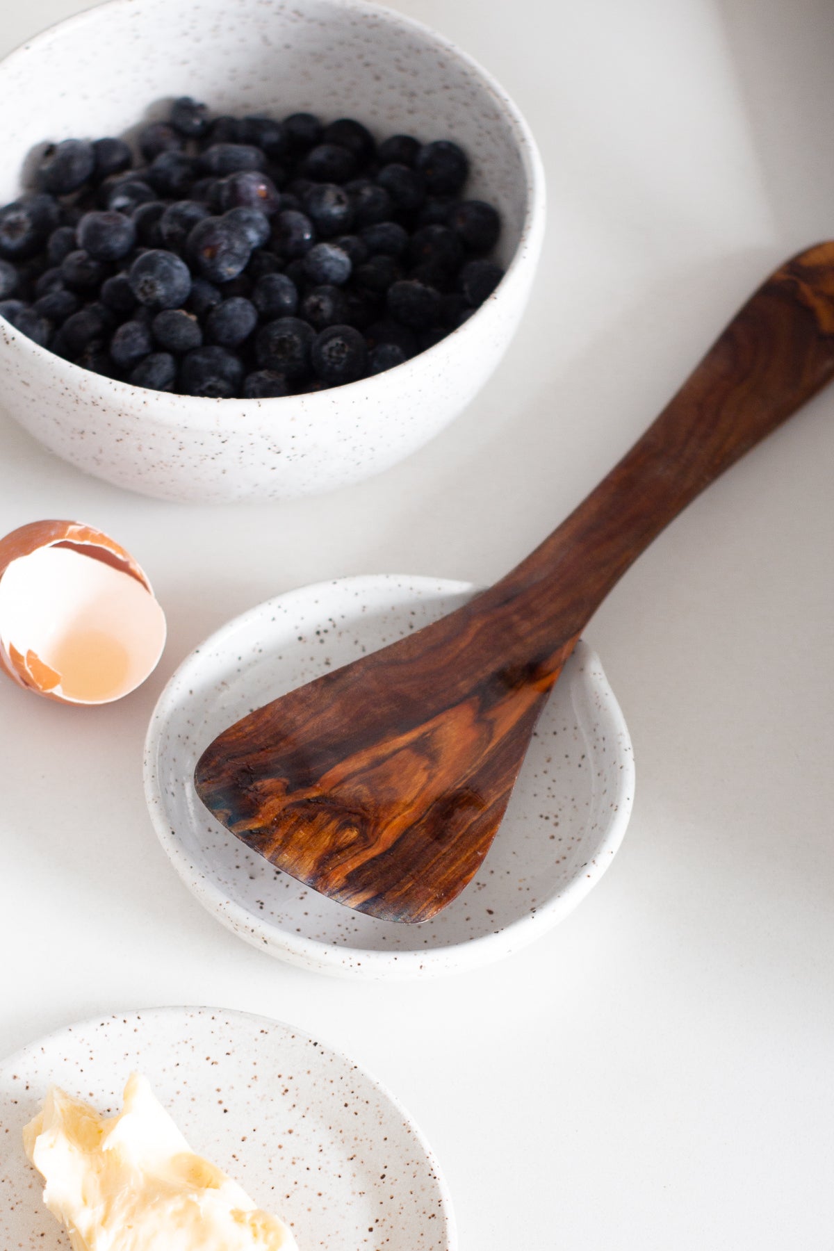 Be Home Olive Wood Rounded Spatula