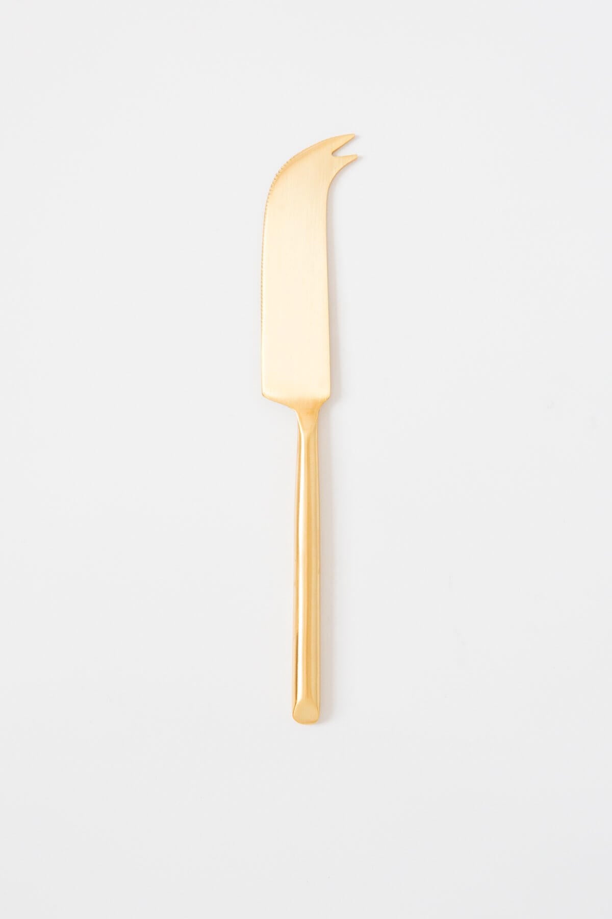 BE HOME Matte Gold Cheese Knife - Palm and Perkins