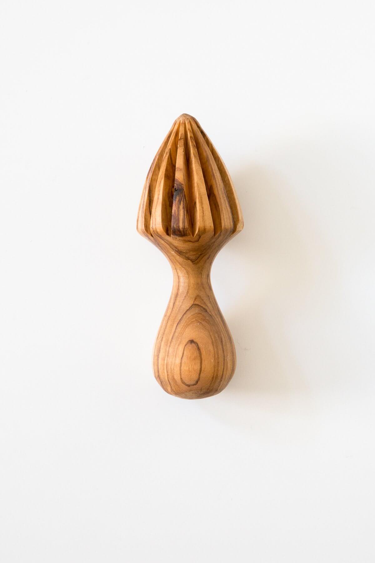 Be Home Olive Wood Citrus Press