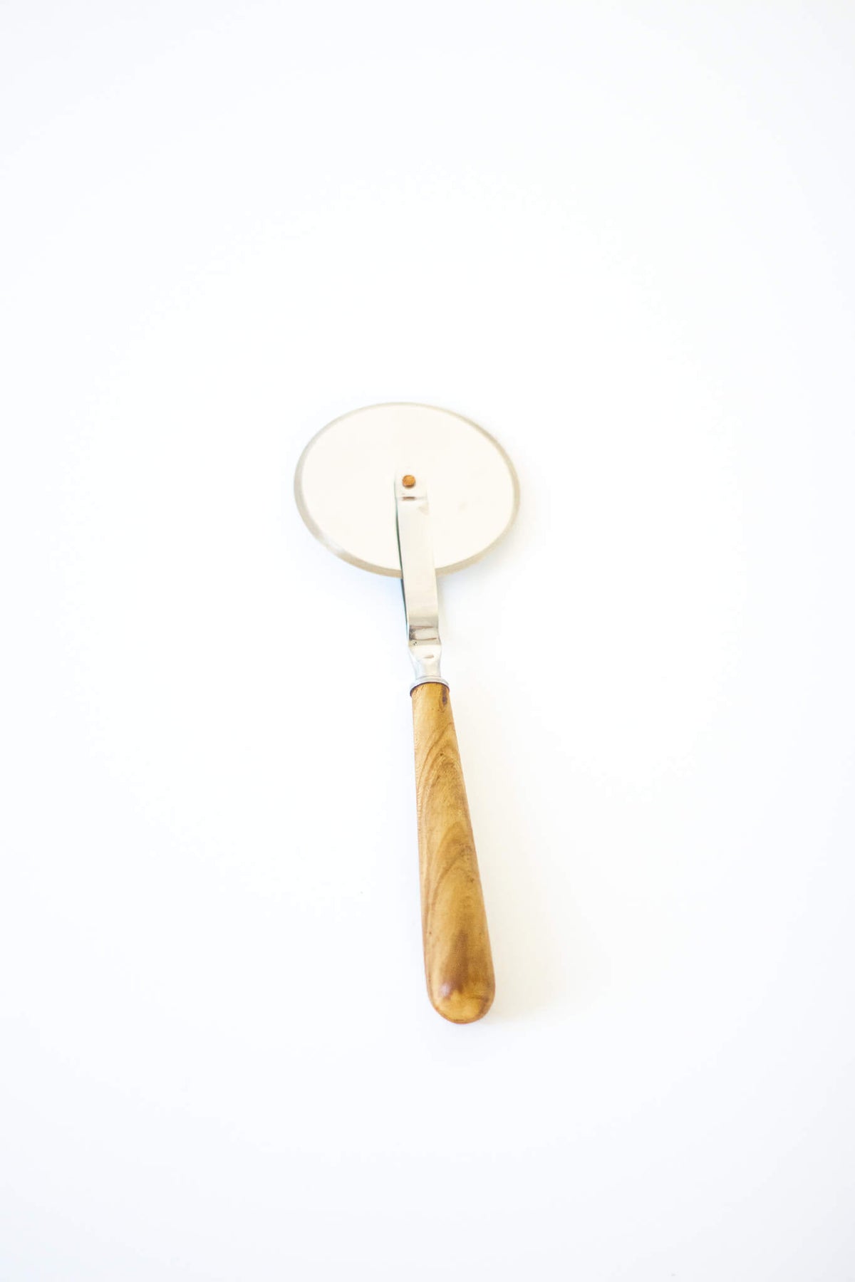 Be Home Stainless + Wood Pizza Wheel