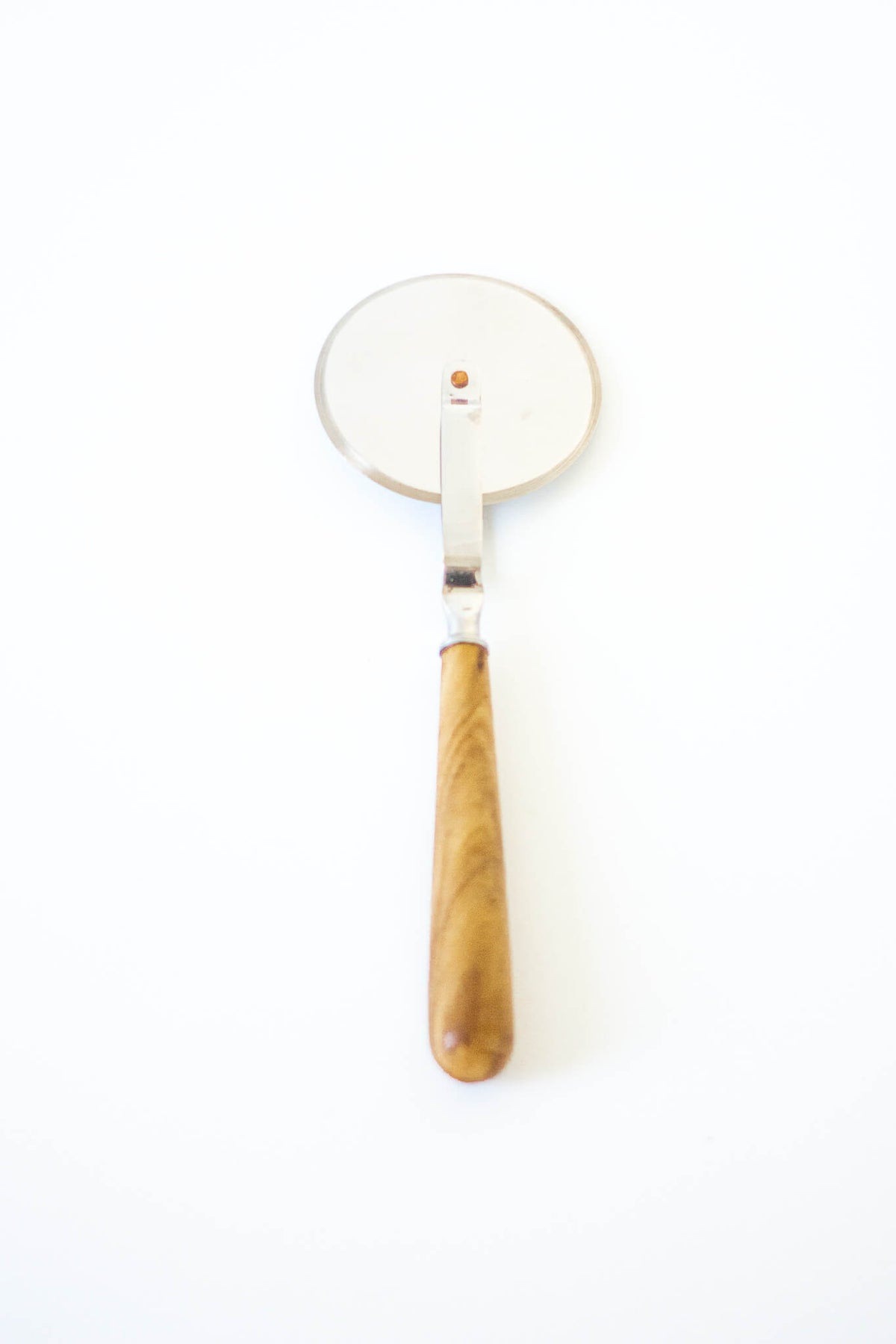 Be Home Stainless + Wood Pizza Wheel