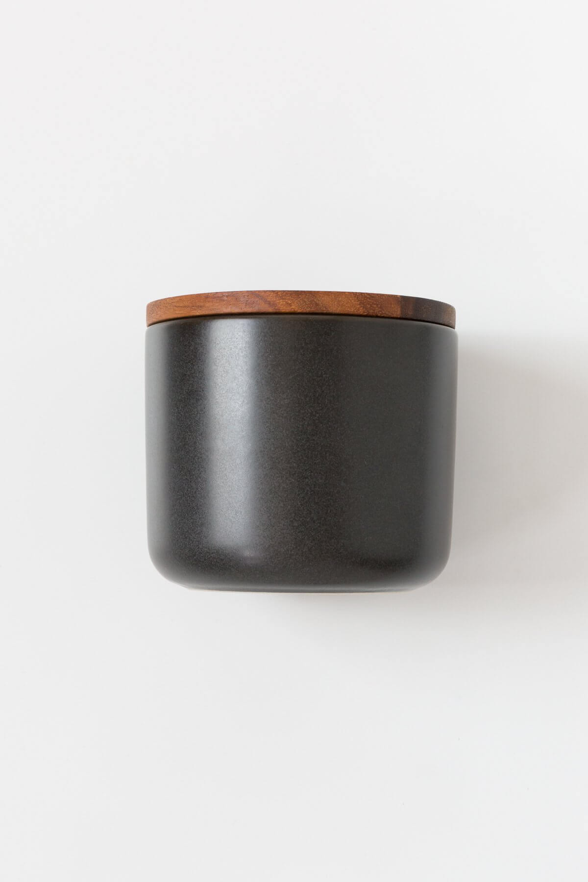 Stoneware Black Containers