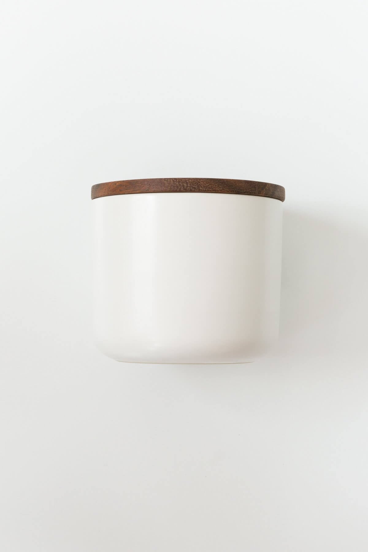 Be Home Stoneware White Ceramic Container