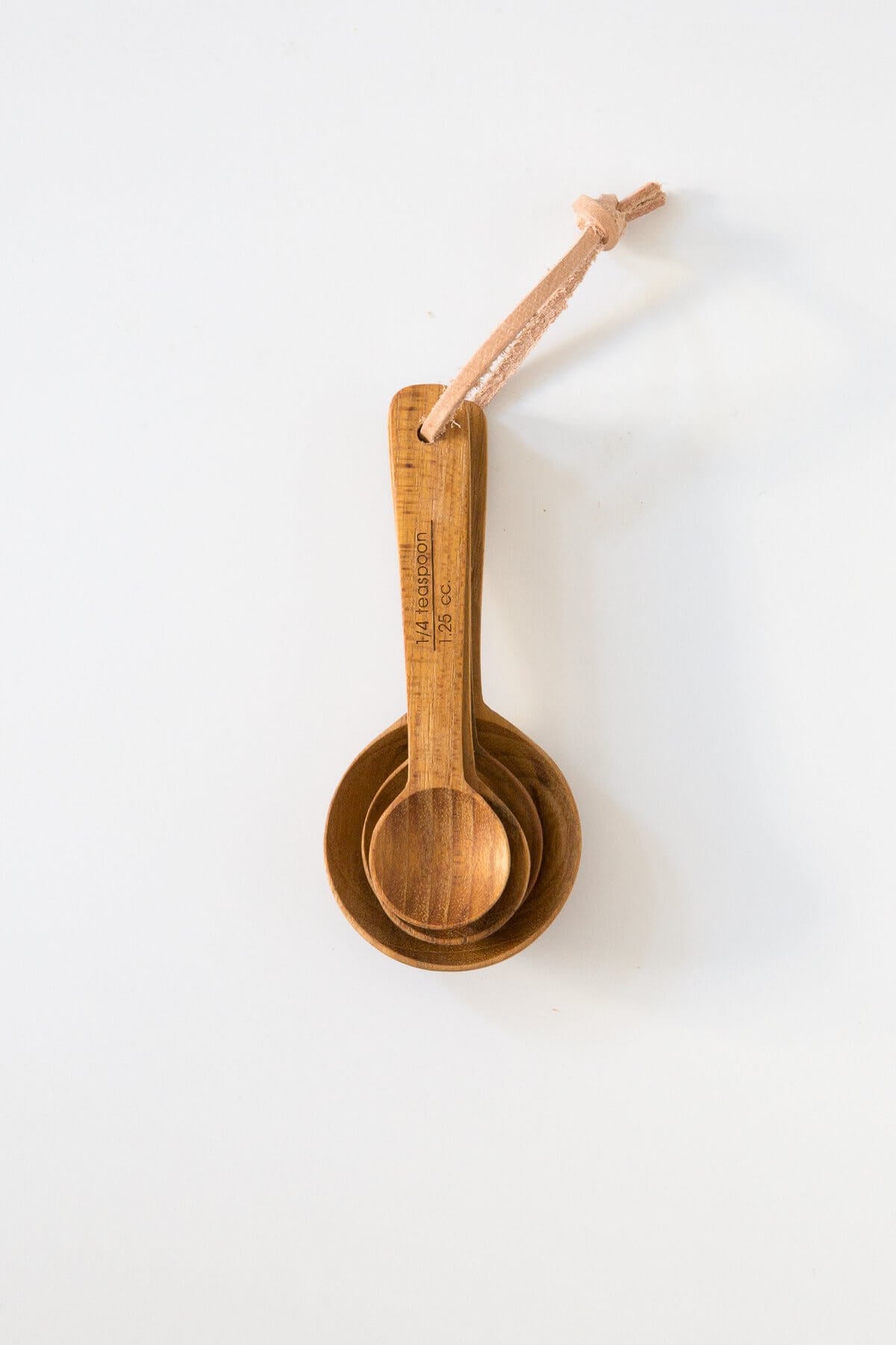 Be Home Teak Measuring Spoon Set