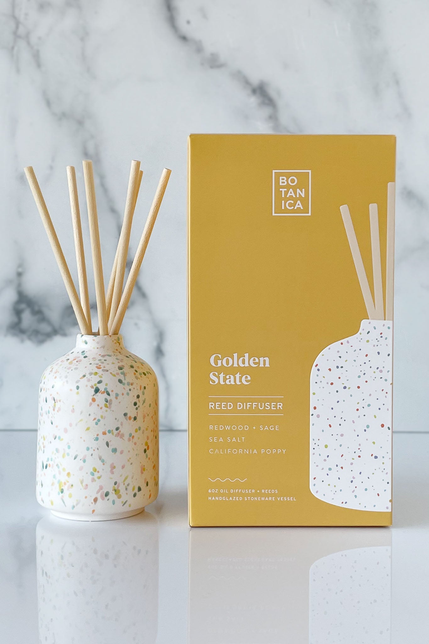 Botanica Golden State Reed Diffuser
